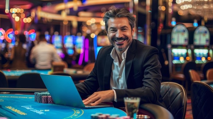 Jewels of Prosperity gem-themed slot interface on wakiljitu platform